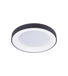 Plafonds with remote control - Azzardo SANTANA TOP 60 CCT BK + REMOTE CONTROL Ceiling light with Remote Control Functions Dimming and Light Color Change AZ4991 - product 1