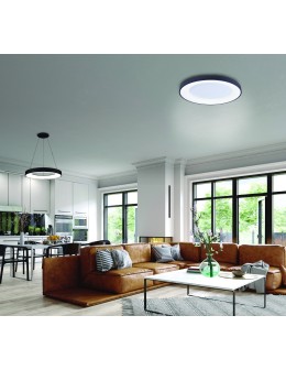 Azzardo SANTANA TOP 60 CCT BK + REMOTE CONTROL Ceiling light with Remote Control Functions Dimming and Light Color Change... - product 2