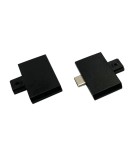 Accessories for magnetic busbars - Azzardo NEO TRACK MAGNETIC CONNECTOR 1 BK Magnetic Rail Connector AZ5136 - product 1