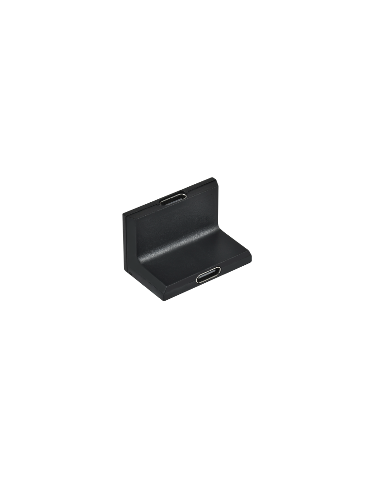 Accessories for magnetic busbars - Azzardo NEO TRACK MAGNETIC CONNECTOR 2 BK Corner Magnetic Rail Connector AZ5133 - product kolory-swiatla.pl 1