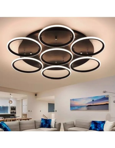 Altavola Design: Plafond Led Circles 7 black out 3k  - product 2