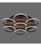 Ring ceiling lamps - Altavola Design: Plafond Led Circles 7 black out 3k  - product 1