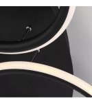 Ring ceiling lamps - Altavola Design: Plafond Led Circles 7 black out 3k  - product 5