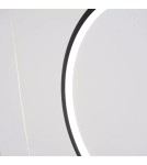 Pendant lamps circles - Altavola Design: Led Circles pendant lamp no. 8 black 180 cm in 3k  - product 4