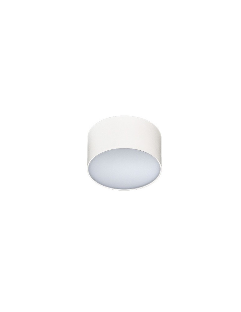 Round Plafonds - Azzardo MONZA R 12 3000K WH 1xLED Ceiling White AZ2257 - product kolory-swiatla.pl 1