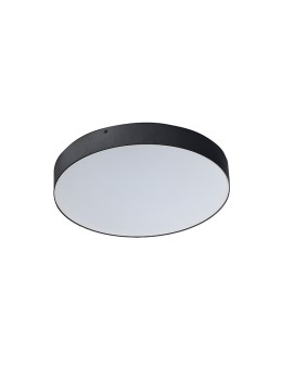 Azzardo MONZA R 40 4000K BK 1xLED Sufitowa Czarny AZ2266