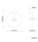 Wall lamps - Altavola Design TIFFANY No. 1 W wall lamp  - product 13