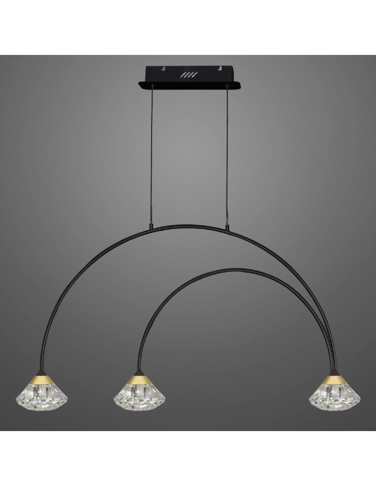Pendant lamps over the island - Altavola Design TIFFANY No. 3 CL1 Pendant Lamp  - product kolory-swiatla.pl 1