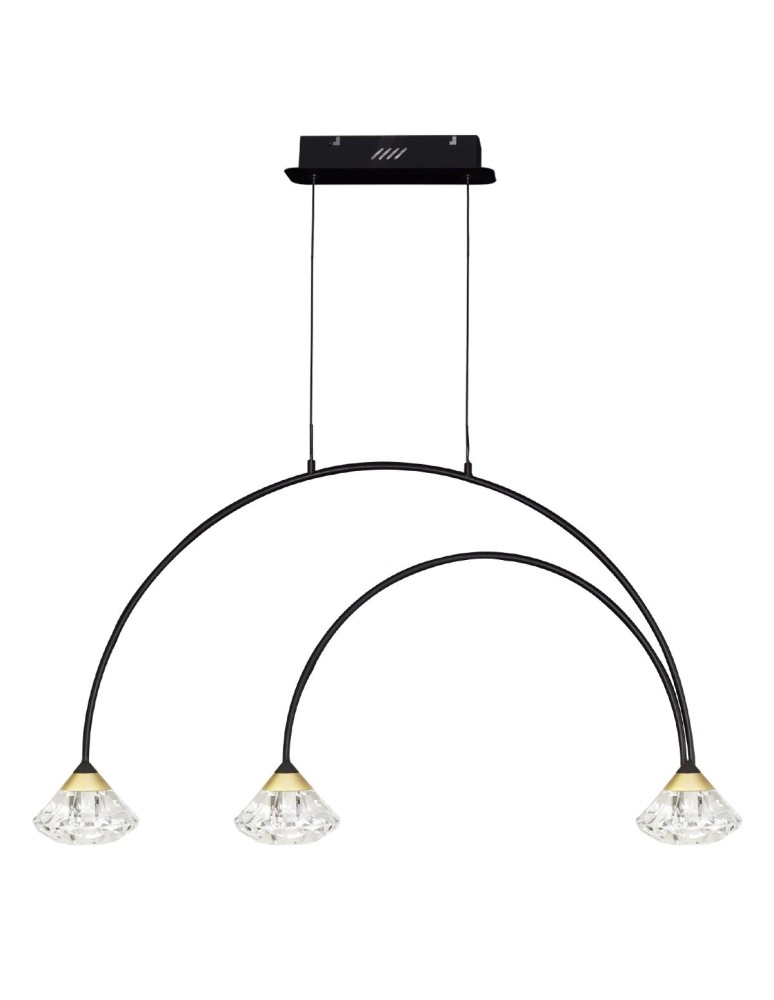 Pendant lamps over the island - Altavola Design TIFFANY No. 3 CL1 Pendant Lamp  - product kolory-swiatla.pl 2
