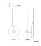 Single pendant lamps - Altavola Design TIFFANY No. 1 Pendant Lamp.  - product 12