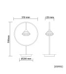 Decorative table lamps - Altavola Design TIFFANY No. 1 T table lamp  - product 10