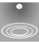 Pendant lamps circles - Altavola Design Led Circles Pendant Lamp No.3 dia.80 cm in 3k white dimmable  - product 4