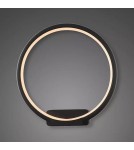 Ring wall lamps - Altavola Design: Led Circles wall lamp no. 1 in 3k black  - product 1