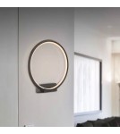 Ring wall lamps - Altavola Design: Led Circles wall lamp no. 1 in 3k black  - product 6