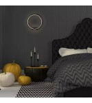 Ring wall lamps - Altavola Design: Led Circles wall lamp no. 1 in 3k black  - product 8