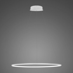 Altavola Design Lampa wisząca Ledowe Okręgi No.1 Φ60 cm in 3k biała 