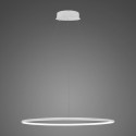 Altavola Design Lampa wisząca Ledowe Okręgi No.1 śr.60 cm in 3k biała 