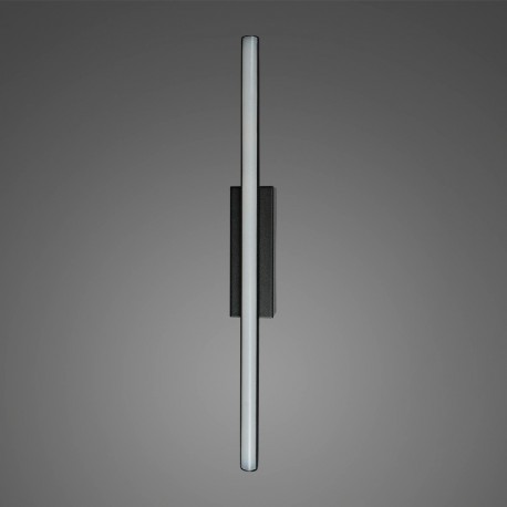Altavola Design Kinkiet ledowy LINEA No.1 38,5 cm czarna 3k 