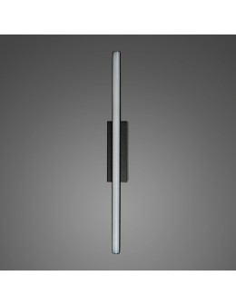 Altavola Design Kinkiet ledowy LINEA No.1   38,5 cm  czarna 3k 