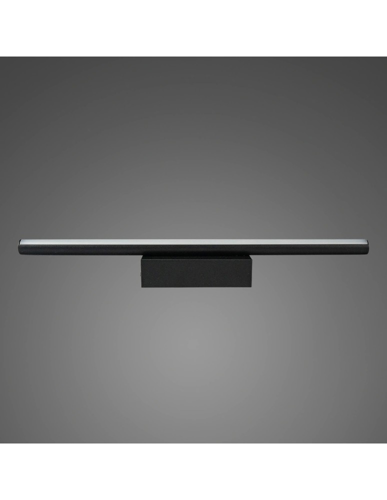 Tube wall lamps - Altavola Design LINEA No.1 38.5 cm black 4k led wall lamp  - product kolory-swiatla.pl 3