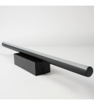 Tube wall lamps - Altavola Design LINEA No.1 38.5 cm black 4k led wall lamp  - product 4
