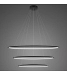 Pendant lamps circles - Altavola Design Led Circles Pendant Lamp No.3 dia.100 cm in 4k black  - product 2