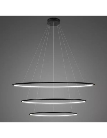 Altavola Design Led Circles Pendant Lamp No.3 dia.100 cm in 4k black  - product 2
