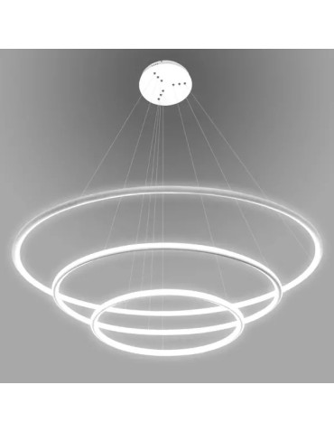 Altavola Design Lampa wisząca Ledowe Okręgi No.3 Φ100 cm in 4k biała ściemnialna  - produkt 2