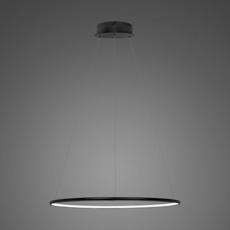 Altavola Design Lampa wisząca Ledowe Okręgi No.1 Φ40 cm in 3k czarna 
