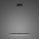 Altavola Design Lampa wisząca Ledowe Okręgi No.1 śr.40 cm in 3k czarna 