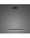 Altavola Design Lampa wisząca Ledowe Okręgi No.1 Φ40 cm in 3k czarna Altavola Design Lampa wisząca Ledowe Okręgi No.1 Φ40 cm in 3k czarna