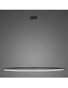 Altavola Design Lampa wisząca Ledowe Okręgi No.1 Φ180 cm in 3k czarna Altavola Design Lampa wisząca Ledowe Okręgi No.1 Φ180 cm in 3k czarna