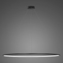 Altavola Design Lampa wisząca Ledowe Okręgi No.1 śr.180 cm in 4k czarna 