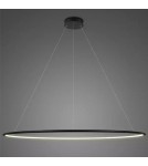 Pendant lamps circles - Altavola Design Led Circles Pendant Lamp No.1 dia.200 cm in 3k black - product 1