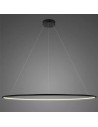 Altavola Design Lampa wisząca Ledowe Okręgi No.1 Φ200 cm in 3k czarna 