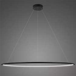Altavola Design Lampa wisząca Ledowe Okręgi No.1 Φ200 cm in 4k czarna 