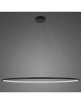 Altavola Design Lampa wisząca Ledowe Okręgi No.1 Φ200 cm in 4k czarna 