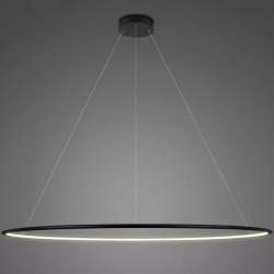 Altavola Design Lampa wisząca Ledowe Okręgi No.1 Φ230 cm in 3k czarna 