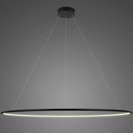 Altavola Design Lampa wisząca Ledowe Okręgi No.1 Φ230 cm in 3k czarna 