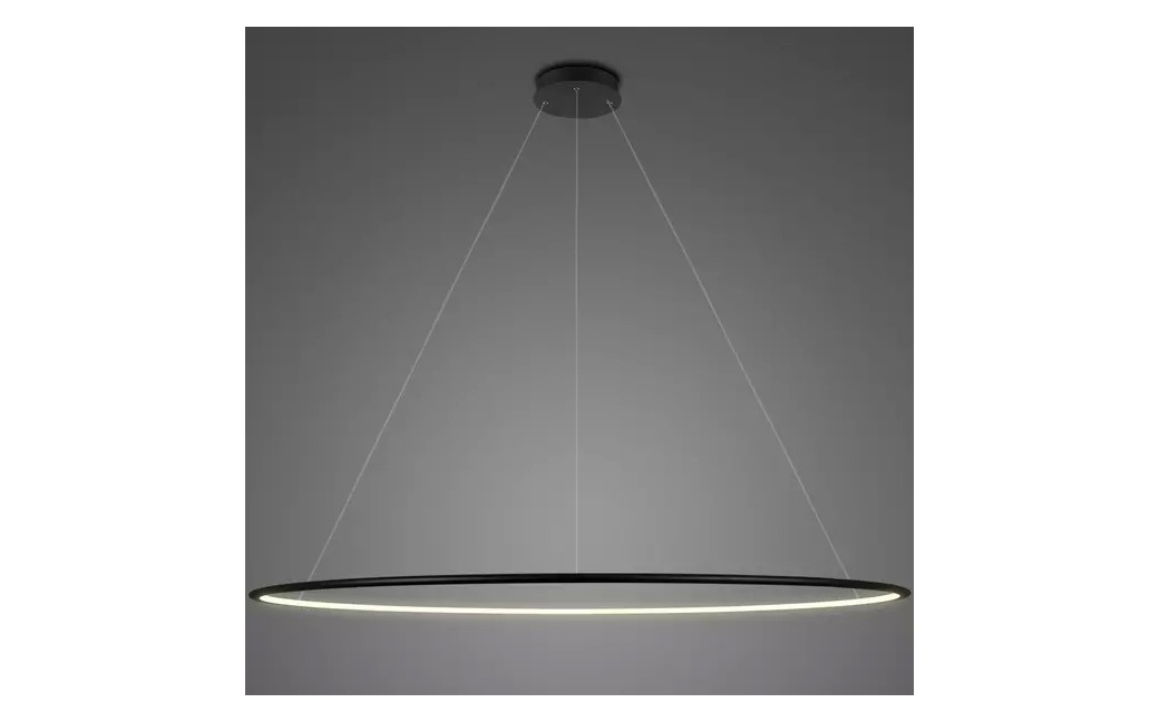 Altavola Design Lampa wisząca Ledowe Okręgi No.1 Φ230 cm in 3k czarna 