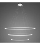 Pendant lamps circles - Altavola Design Led Circles Pendant Lamp No.3 dia.100 cm in 4k white  - product 1