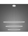 Altavola Design Lampa wisząca Ledowe Okręgi No.3 Φ100 cm in 4k biała 