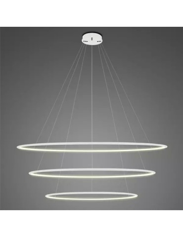Altavola Design Led Circles Pendant Lamp No.3 dia.120 cm in 3k white 