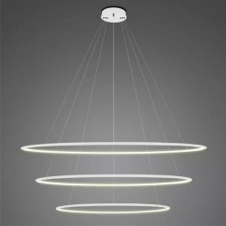 Altavola Design Lampa wisząca Ledowe Okręgi No.3 Φ120 cm in 3k biała 