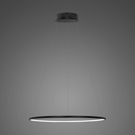 Altavola Design Lampa wisząca Ledowe Okręgi No.1 Φ40 in 4k czarna 