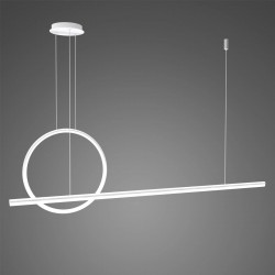 Altavola Design Lampa wisząca LINEA No.2 Φ40 cm 3k biała 