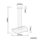 Designer pendant lamps - Altavola Design Velo No. 1 chrome pendant lamp  - product 5