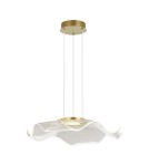 Designer pendant lamps - Altavola Design Velo No. 2 gold pendant lamp  - product 3