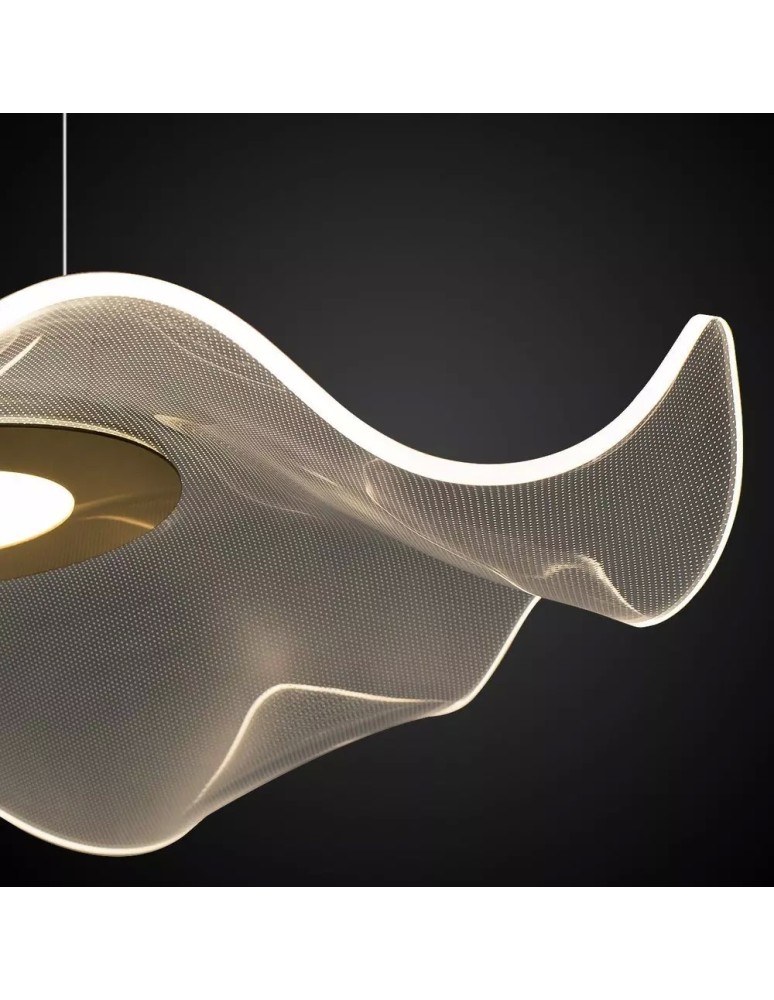 Designer pendant lamps - Altavola Design Velo No. 2 gold pendant lamp  - product kolory-swiatla.pl 8