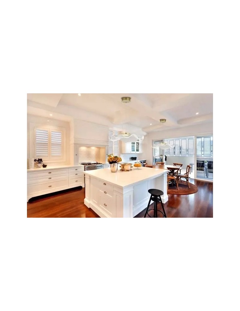 Designer pendant lamps - Altavola Design Velo No. 2 gold pendant lamp  - product kolory-swiatla.pl 11